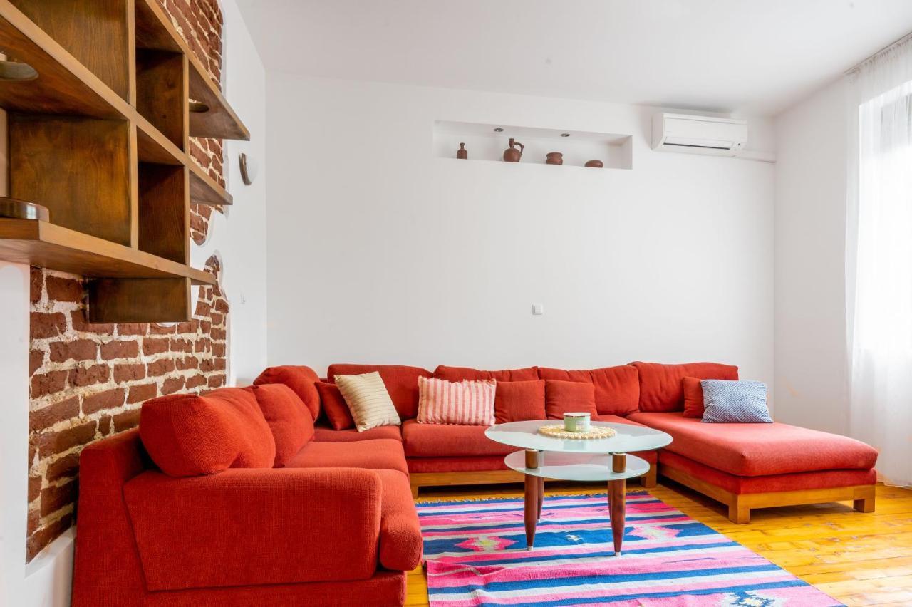 Sofia'S Vintage Gem: Spacious 2Bd Flat On Solunska Apartment Exterior foto